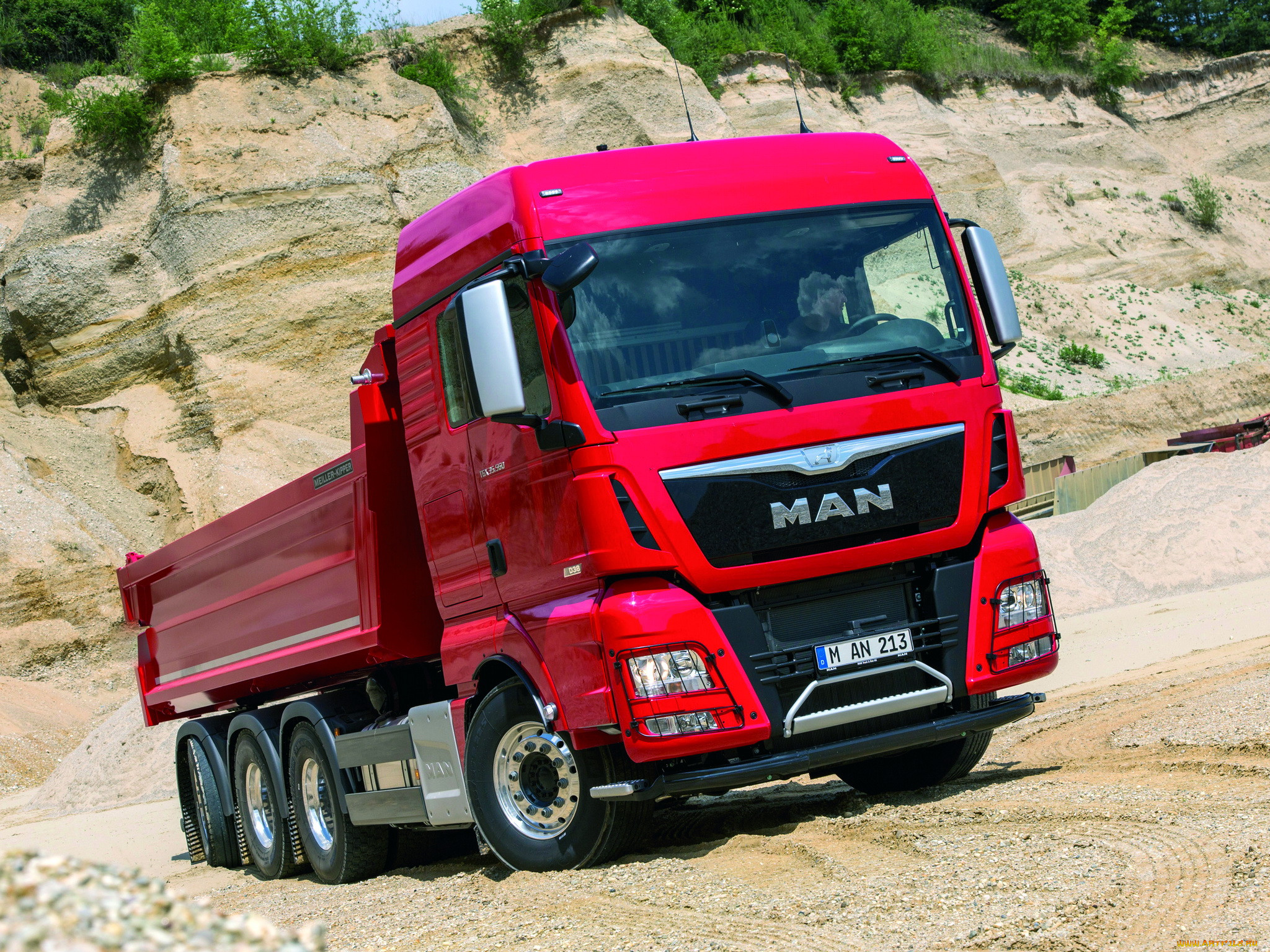 , man, 2014, tgx, 35-560, 8x4, meiller-kipper